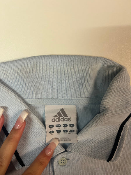 Vintage Adidas Polo Shirt XS fit S 2187