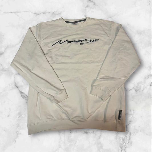 Vintage Reebok Sweater M fit L - XL viele kleine Flecken 4562