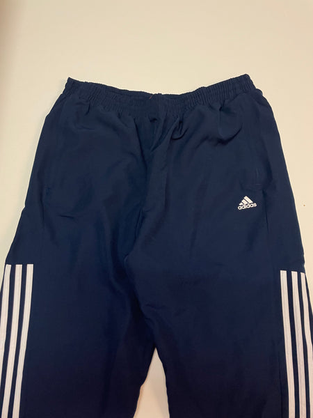 Adidas Vintage Trackpants Nylon Baggy Stoff aus Regenjacke #8947 GrXL