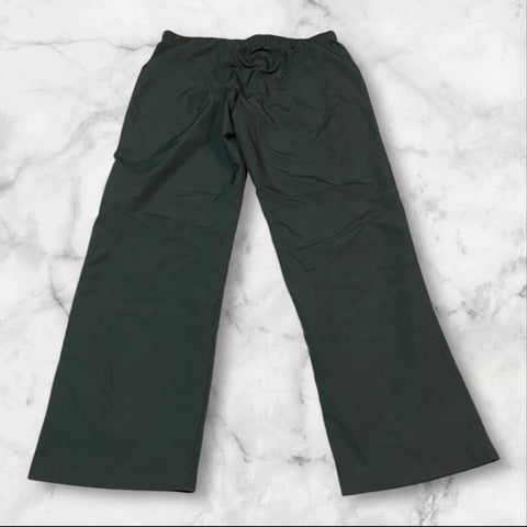 Nike Vintage Trackpants Baggy Nylon Stoff aus Regenjacke M 242