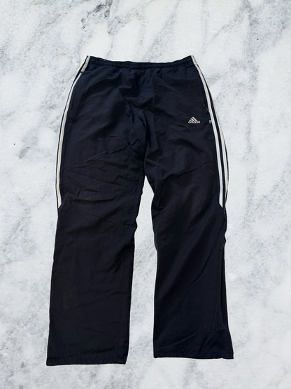 Adidas Vintage Trackpants S baggy Bund innen beschädigt 6880