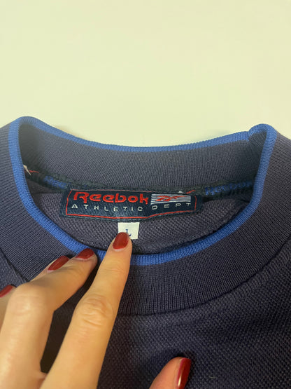 Reebok Vintage Pullover L Navy 4749
