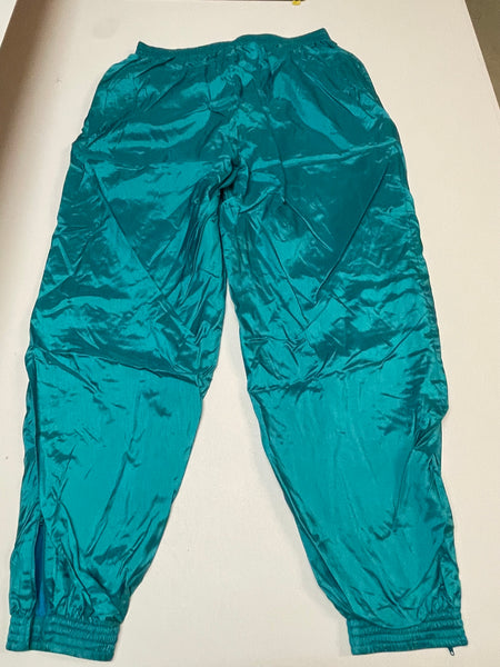 Nike Vintage Trackpants Baggy Nylon Stoff aus Regenjacke #8853 Gr M