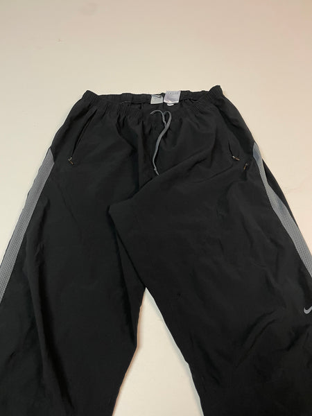 Nike Vintage Trackpants Baggy Nylon Stoff aus Regenjacke XL 169