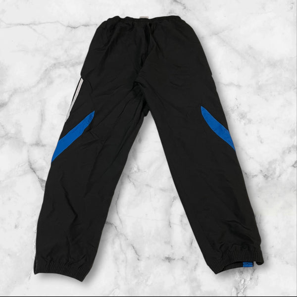 Adidas Vintage Trackpants Baggy Nylon Stoff aus Regenjacke M 365