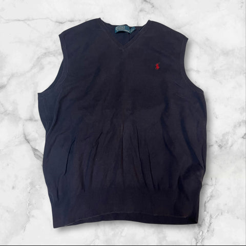 Vintage Polo Ralph Lauren Pullover Weste M - L 823