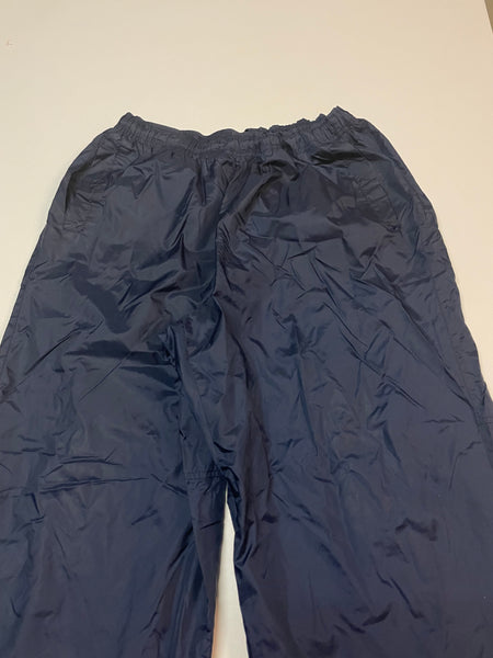 Nike Vintage Trackpants Baggy Nylon Stoff aus Regenjacke #9366 Gr XXL