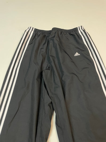 Adidas Vintage Trackpants Baggy Nylon Stoff aus Regenjacke L 353