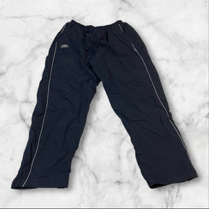 Umbro Vintage Trackpants Baggy Nylon Stoff aus Regenjacke XXL 463