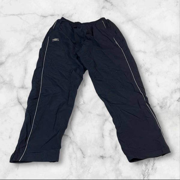 Umbro Vintage Trackpants Baggy Nylon Stoff aus Regenjacke XXL 463