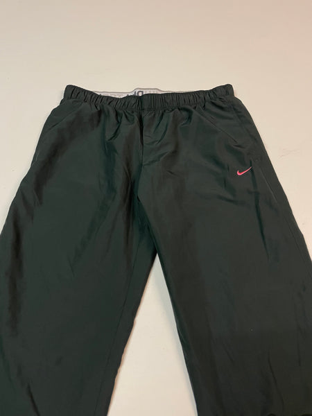 Nike Vintage Trackpants Baggy Nylon Stoff aus Regenjacke M 242
