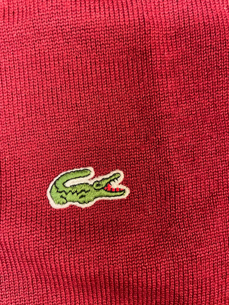 Lacoste Vintage Wolle Pullover L 75