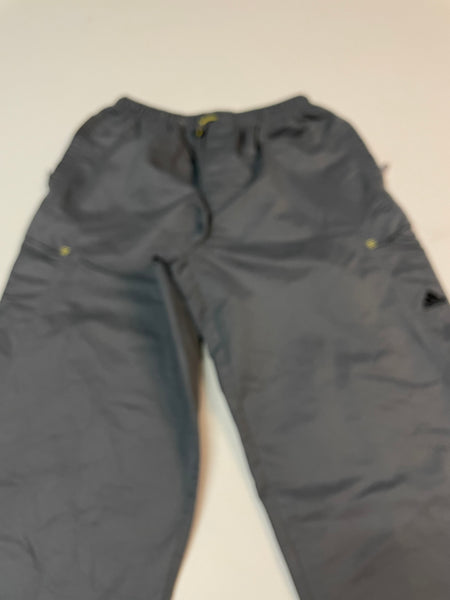Adidas Vintage Trackpants Baggy Nylon Stoff aus Regenjacke M 340