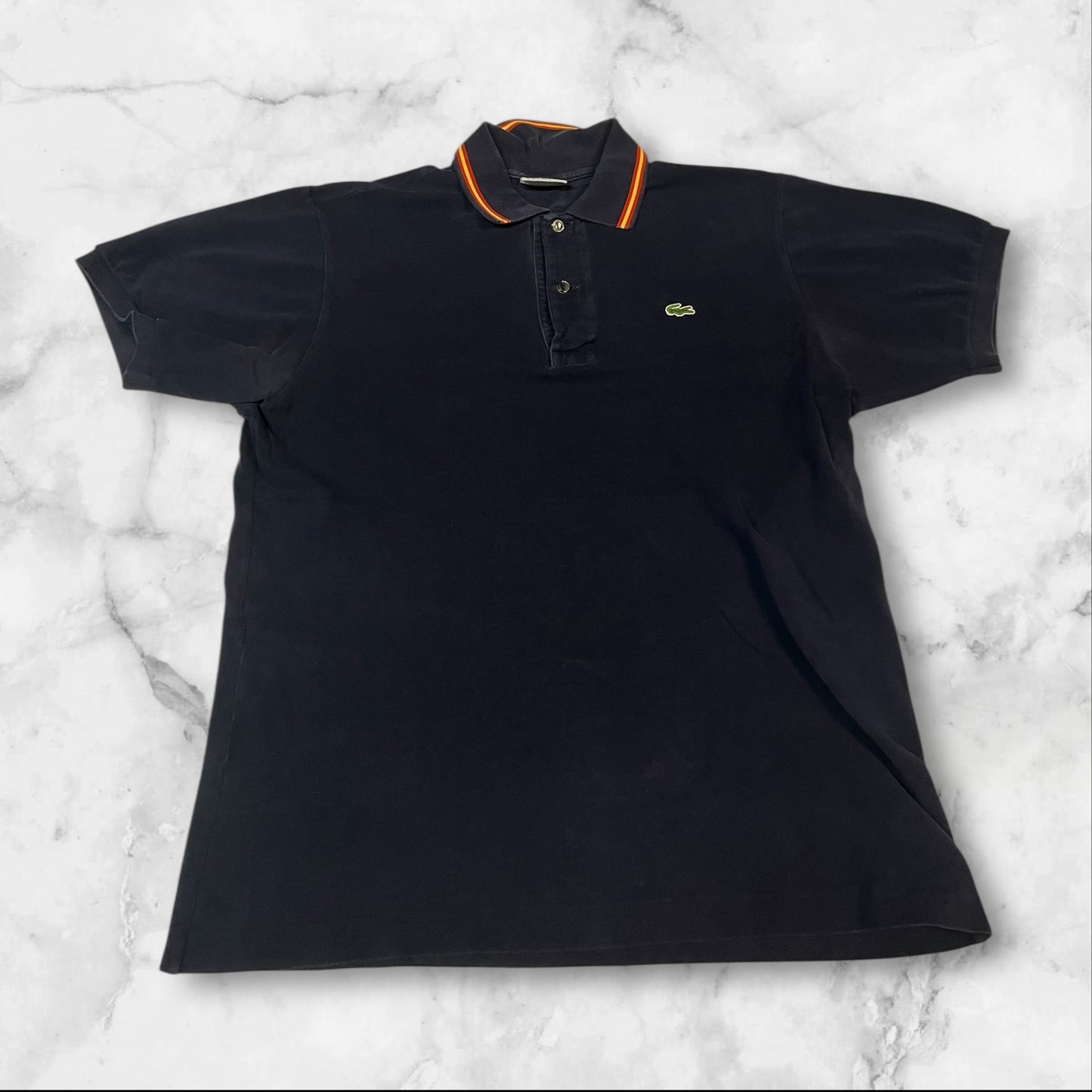 Lacoste Vintage Poloshirt Navy M 4801