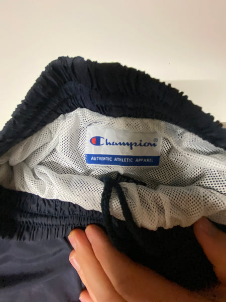 Champion Vintage Trackpants, Baggy, Nylon Stoff aus Regenjacke - XS  #8750