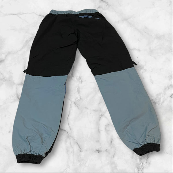 Adidas Vintage Trackpants Baggy Nylon Stoff aus Regenjacke XS 232