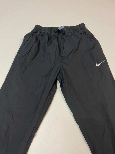 Nike Vintage Trackpants Baggy Nylon Stoff aus Regenjacke S 451