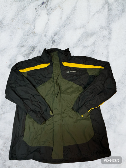 Vintage Columbia Regenjacke 2 in 1 L fit XL 5941
