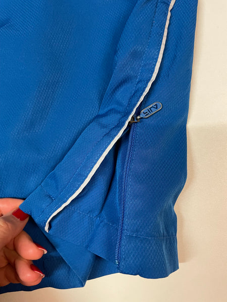 Fila Vintage Trackpants Baggy Nylon Stoff aus Regenjacke L 323