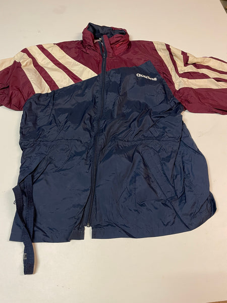 Adidas Vintage Trackjacket Nylon Stoff aus Regenjacke XL 112