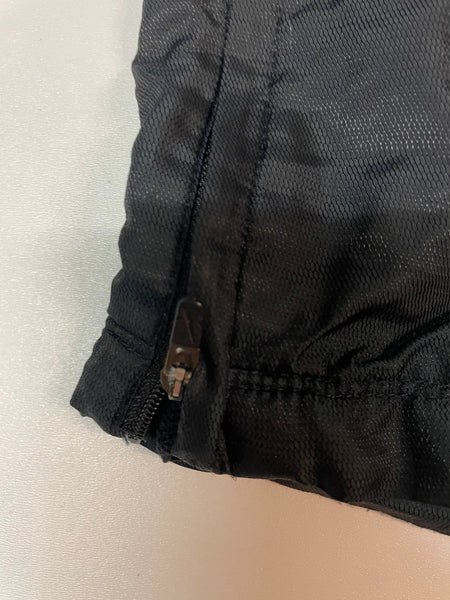 Nike Vintage Trackpants Baggy Nylon Stoff aus Regenjacke L 457