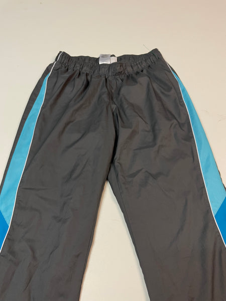 Reebok Vintage Trackpants Baggy Nylon Stoff aus Regenjacke M 249