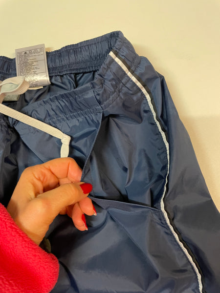 Nike Vintage Trackpants Baggy Nylon Stoff aus Regenjacke XL 325