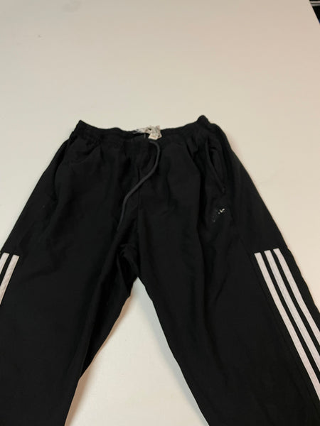 Adidas Vintage Trackpants Baggy Nylon Stoff aus Regenjacke S 329