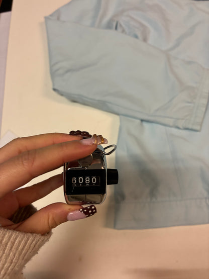 Vintage Nike Trainingsjacke babyblau S 6080