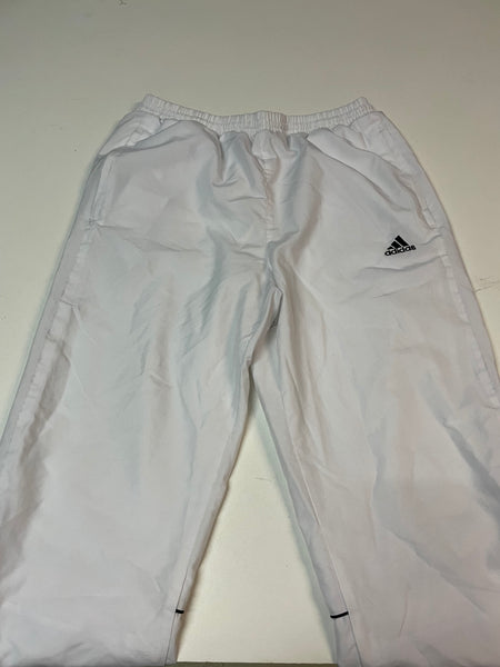 Adidas Vintage Trackpants Baggy Nylon Stoff aus Regenjacke L 152