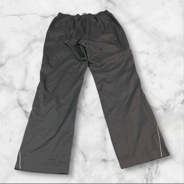 Reebok Vintage Trackpants Baggy Nylon Stoff aus Regenjacke M 249