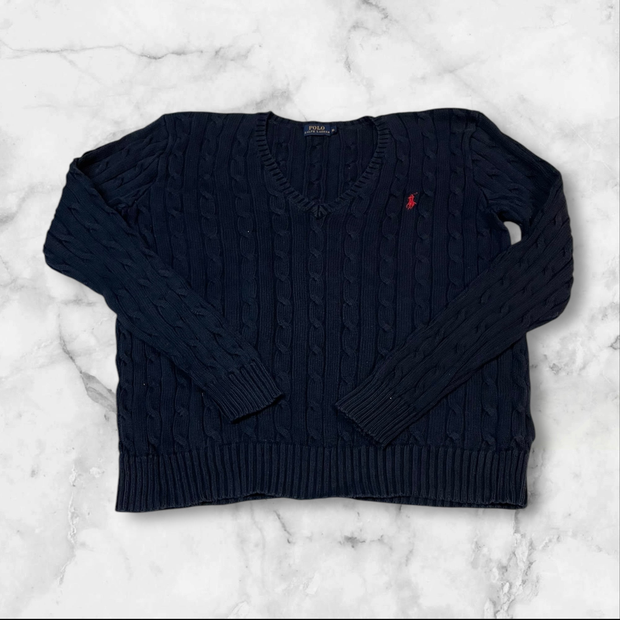 Ralph Lauren Vintage Pullover Damen XL 902