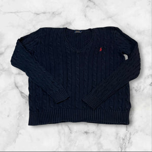 Ralph Lauren Vintage Pullover Damen XL 902