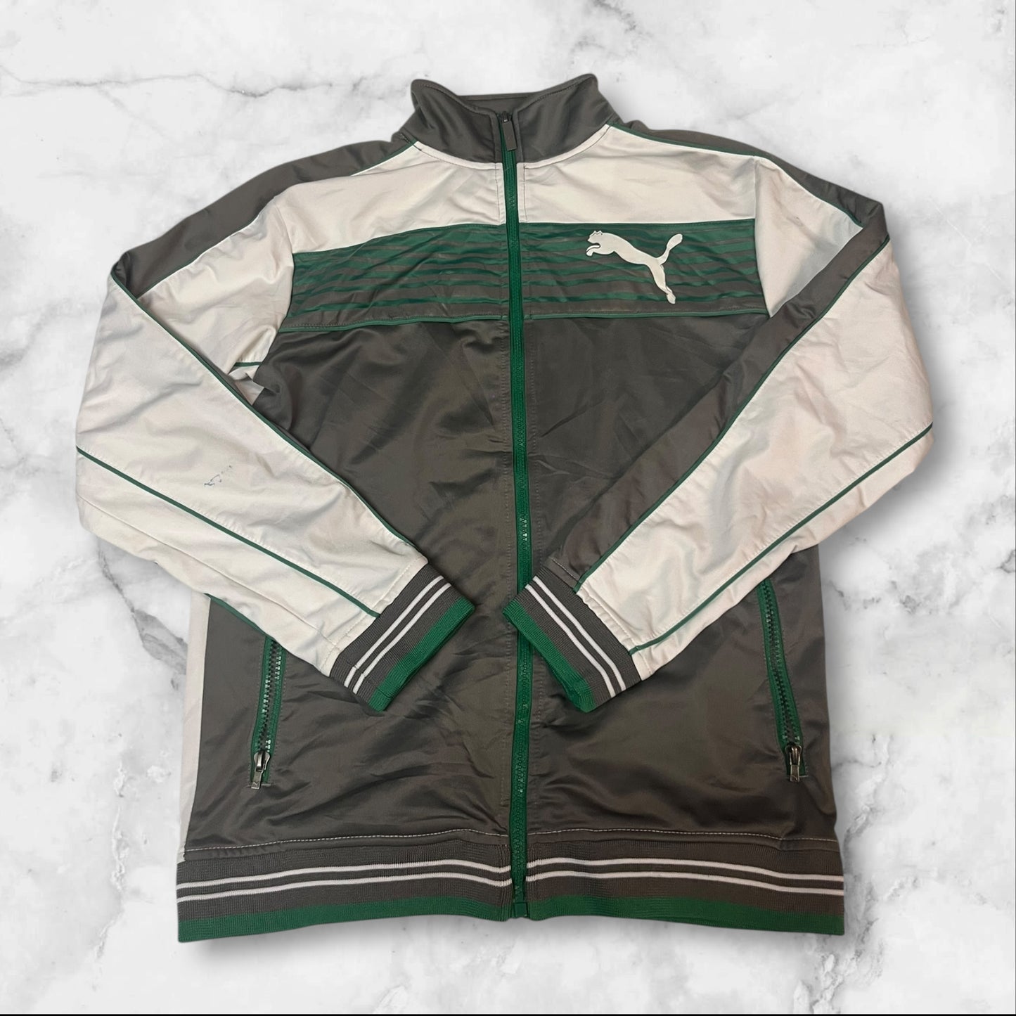 Vintage Puma Trainingsjacke Kids XL fit S 4538