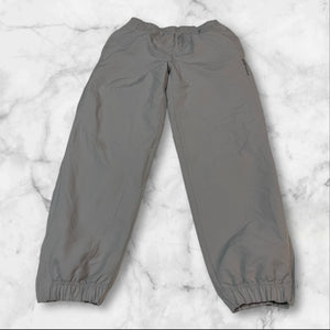 Reebok Vintage Trackpants Baggy Nylon Stoff aus Regenjacke S 129