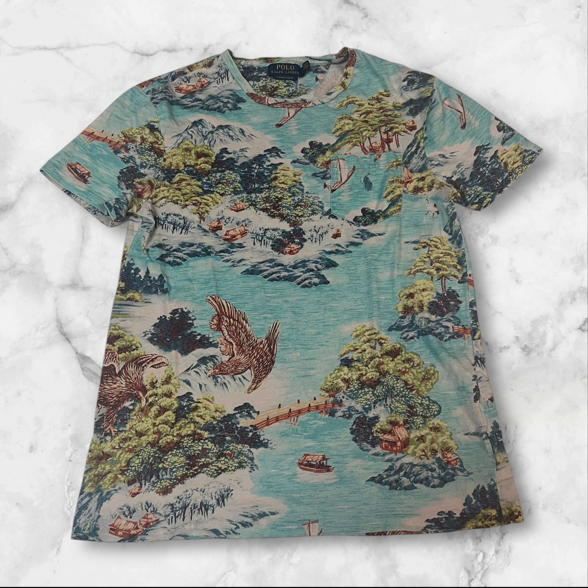 Vintage Polo Ralph Lauren Tshirt M fit S - M 2306