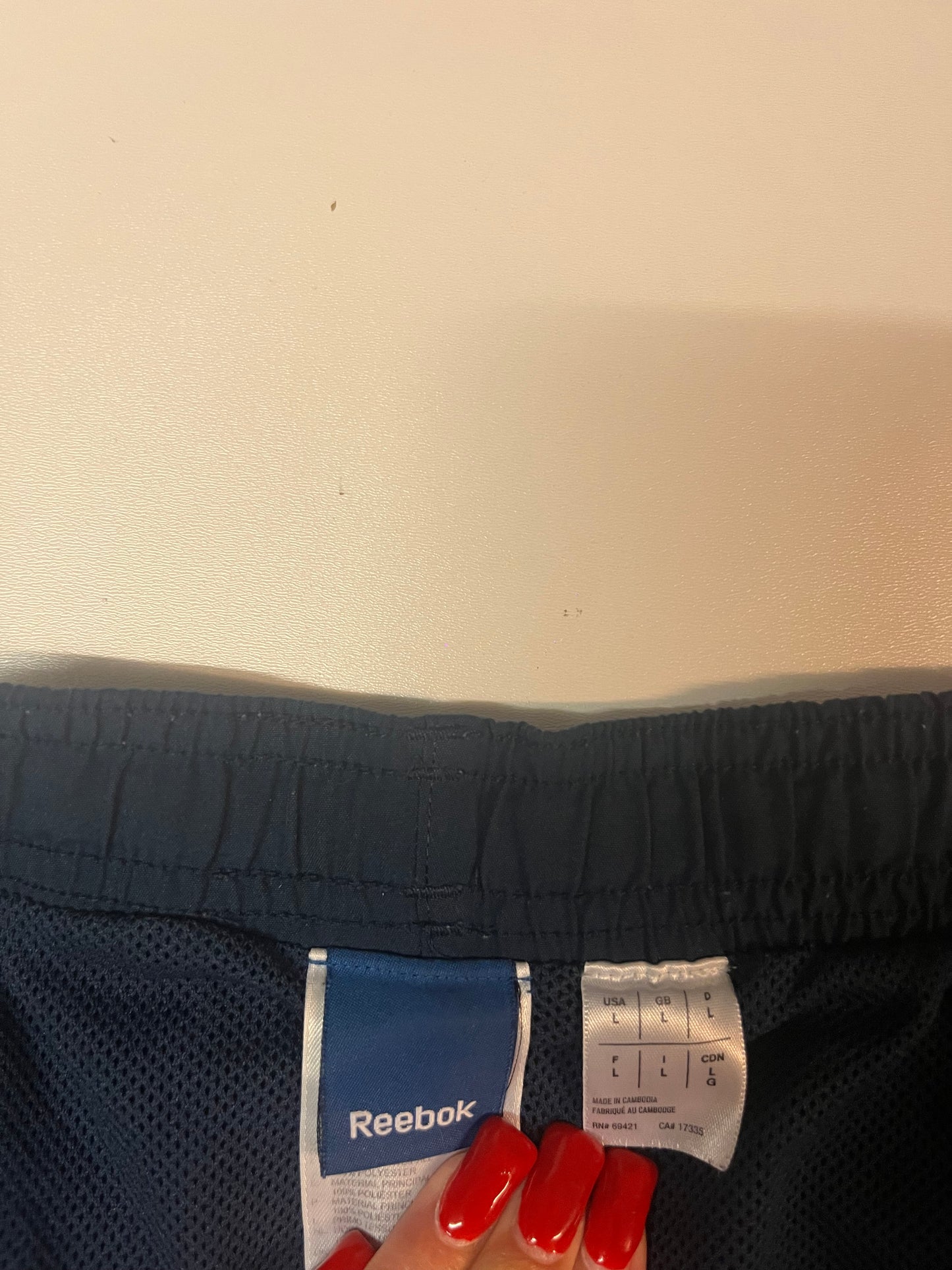 Vintage Reebok Trackpants L fit M 4539