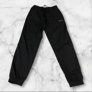 Reebok Vintage Trackpants Baggy Nylon Stoff aus Regenjacke M 157