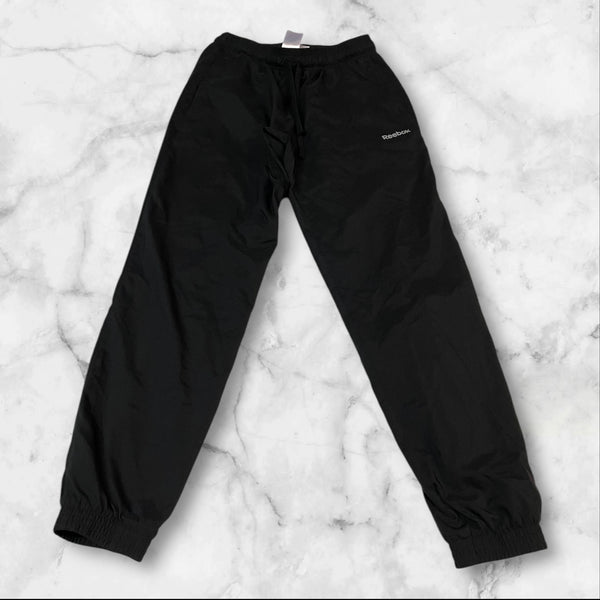 Reebok Vintage Trackpants Baggy Nylon Stoff aus Regenjacke M 157