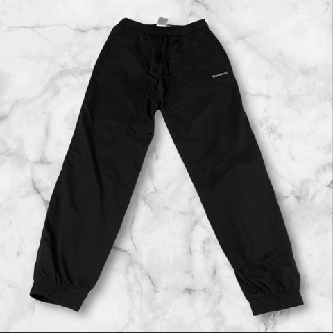 Reebok Vintage Trackpants Baggy Nylon Stoff aus Regenjacke M 157