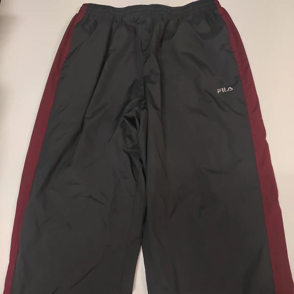 Fila Trackpants Vintage Nylon Stoff aus Regenjacke L (XXL fit L) 291