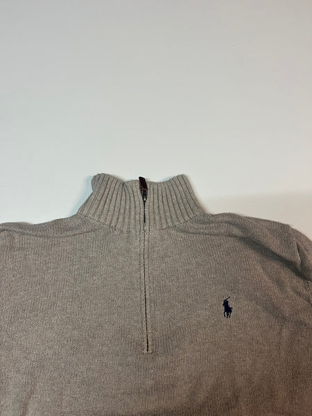 Vintage Polo Ralph Lauren Pullover Heavy Cotton L fit M 731