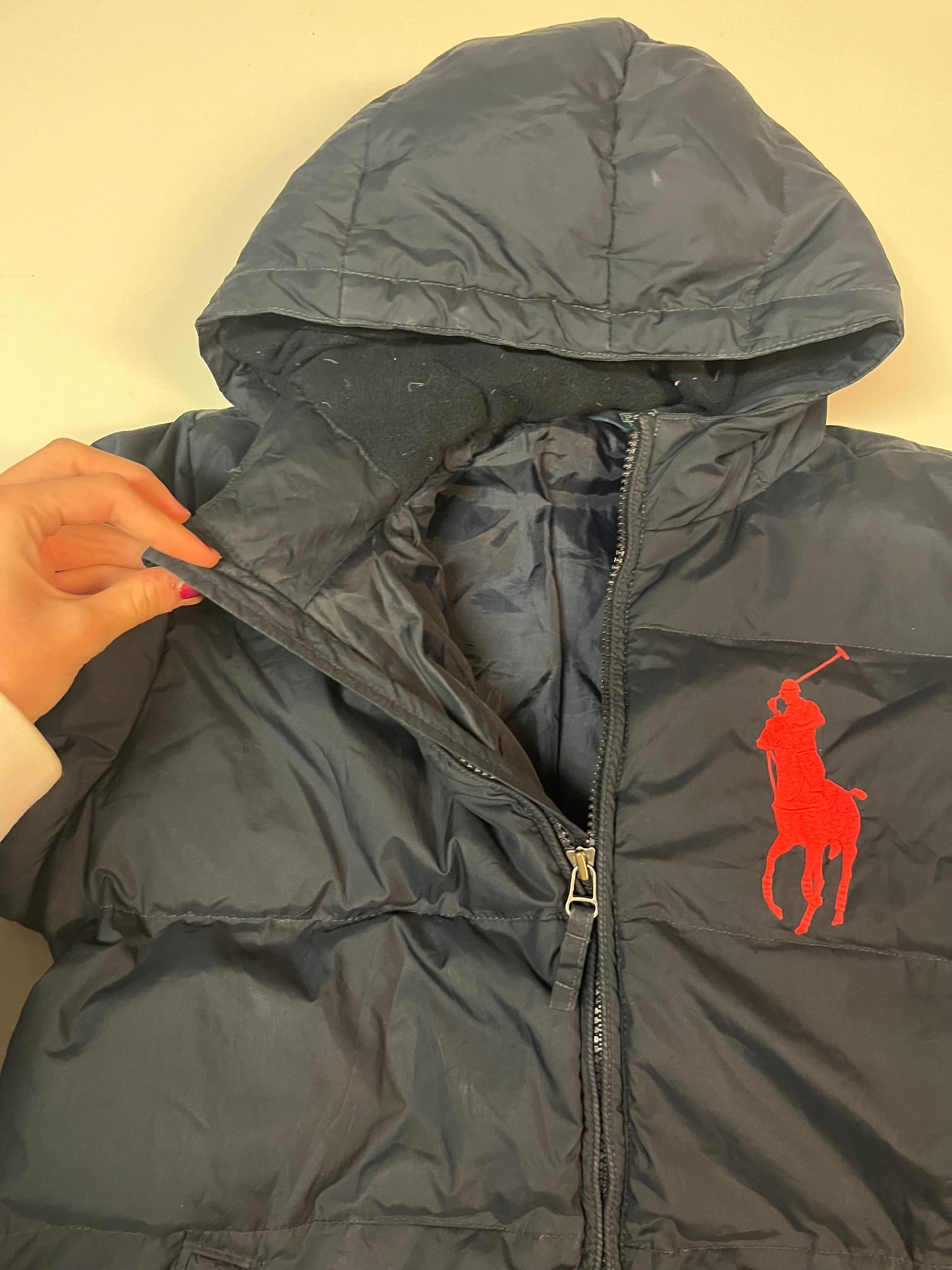 Polo Ralph lauren vintage daunenjacke kids l fit xs