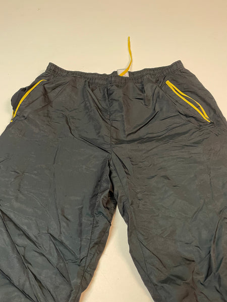 Nike Vintage Trackpants Baggy Nylon Stoff aus Regenjacke L 457