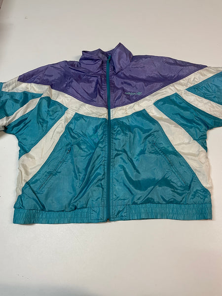 Adidas Vintage Trainingsjacke Nylon L 9520