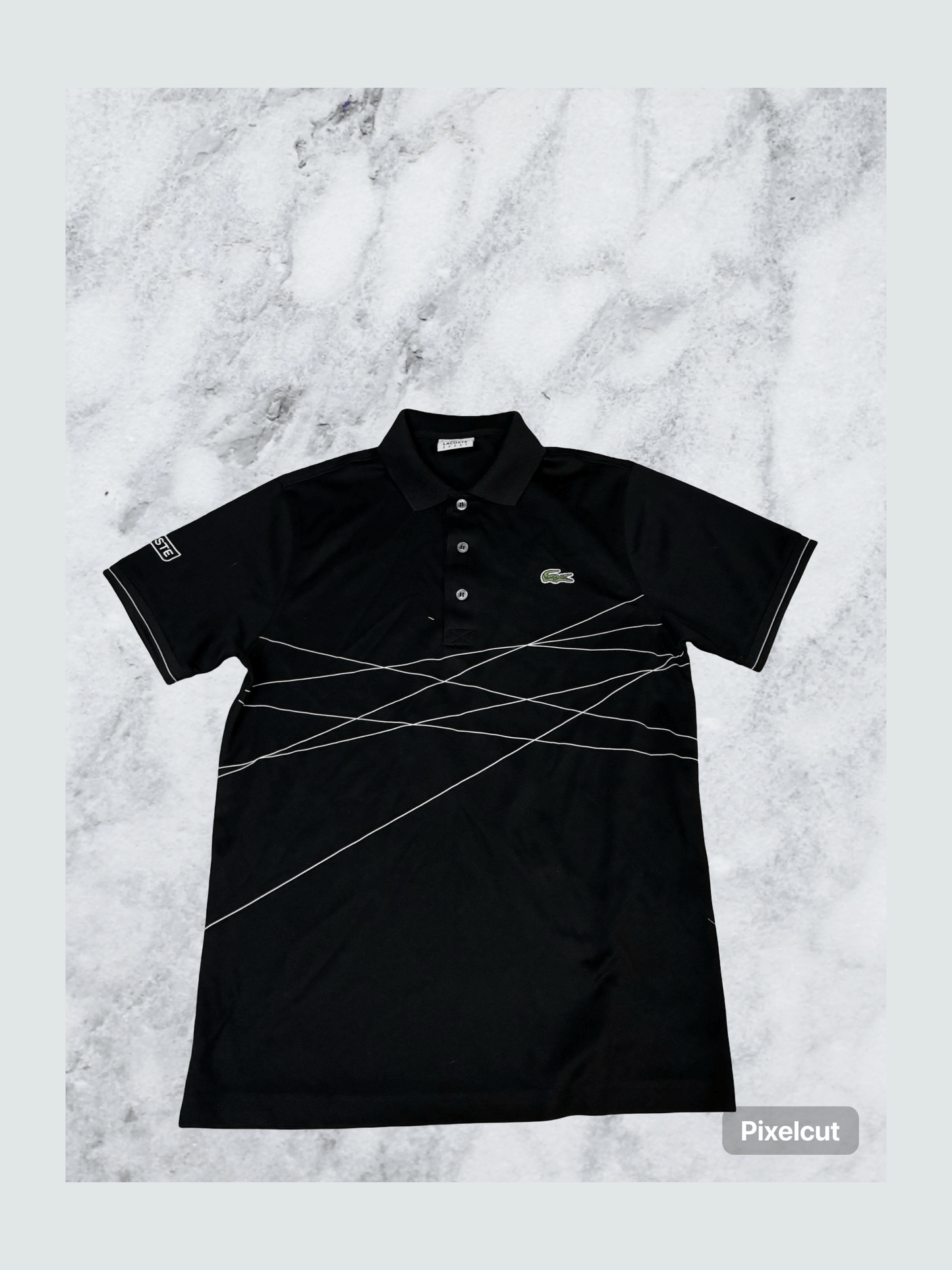 Vintage Lacoste Polo Shirt Gym M 6299