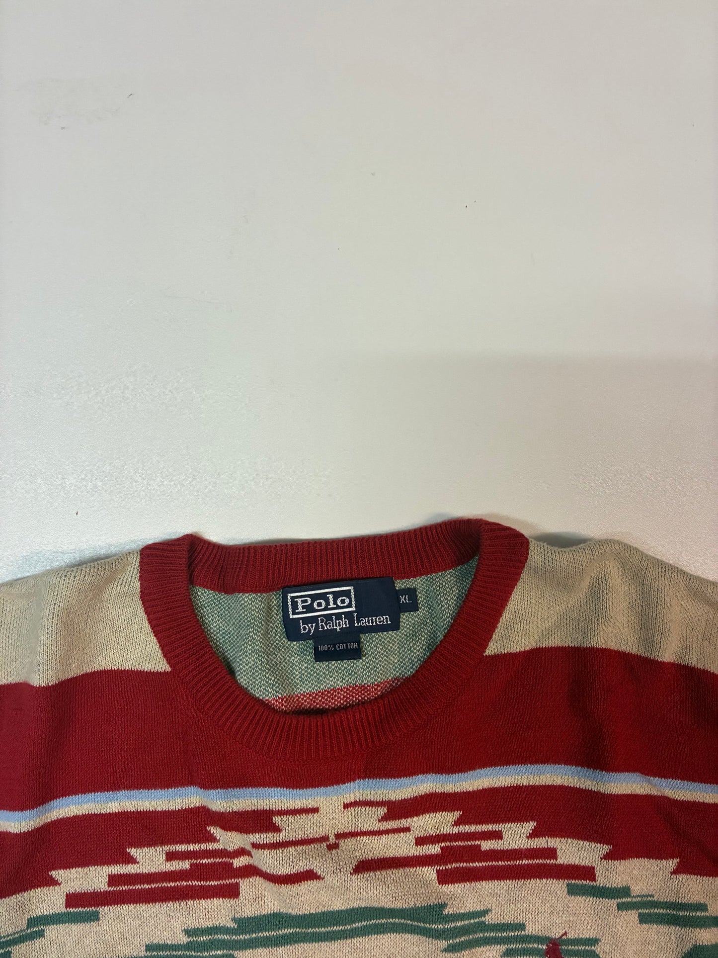 Vintage Polo Ralph Lauren Pullover XL fit L 6015