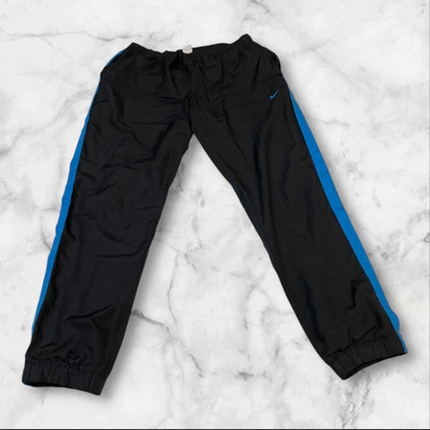 Nike Vintage Trackpants Baggy Nylon Stoff aus Regenjacke XL 188