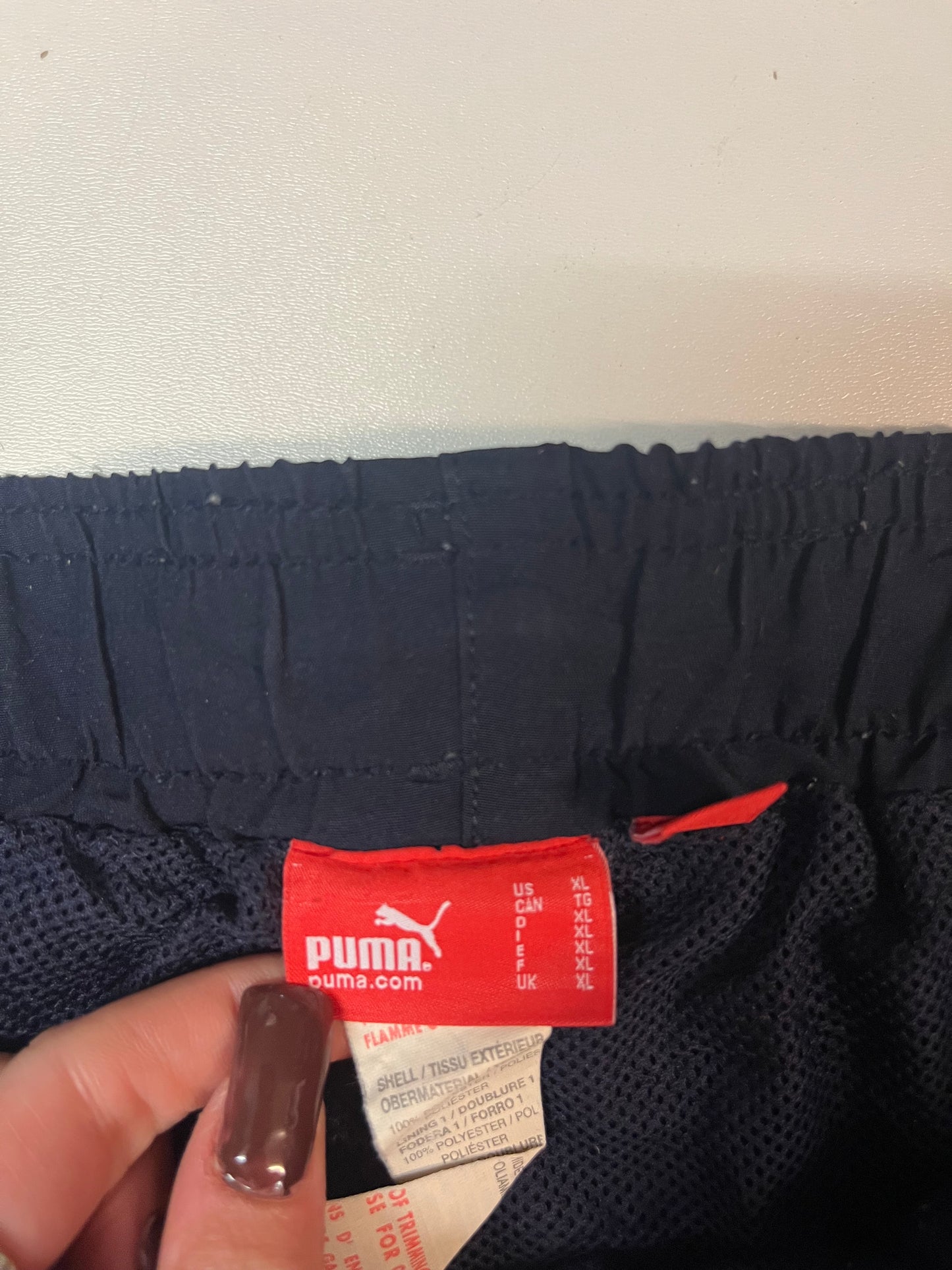 Vintage Puma Trackpants baggy Band fehlt XL fit L 5303