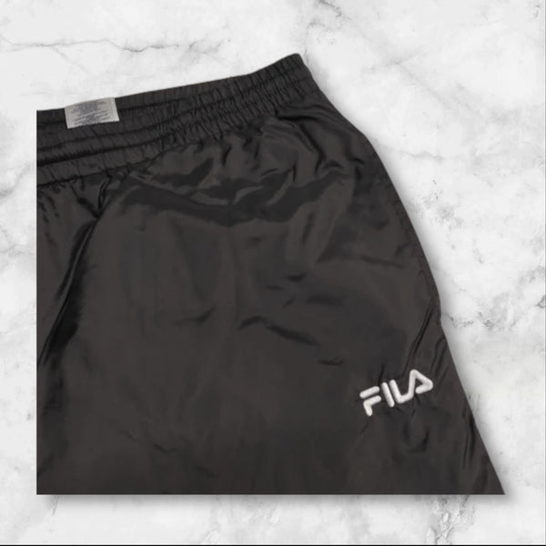 Fila Trackpants Vintage L Nylon Stoff aus Regenjacke 320